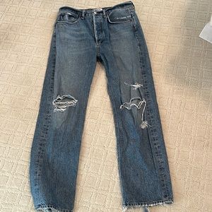 Agolde medium wash jeans size 28